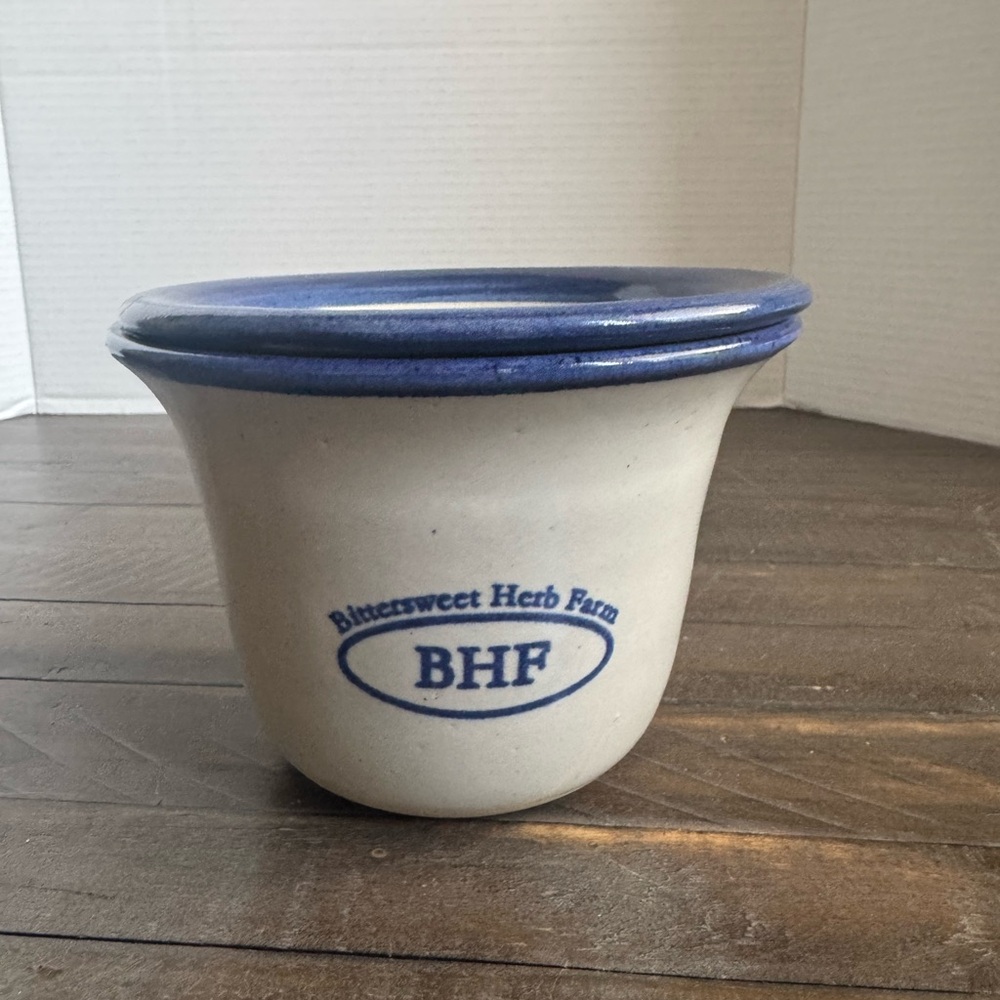 Brinker Dip Crock and Bowl Stoneware Set